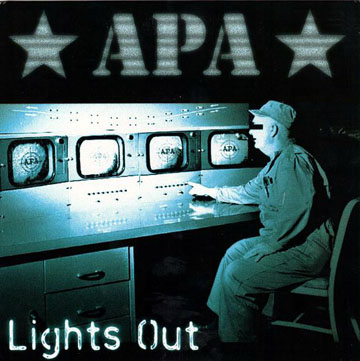 APA "Lights Out" 7" EP (BYO) Black/Blue Vinyl